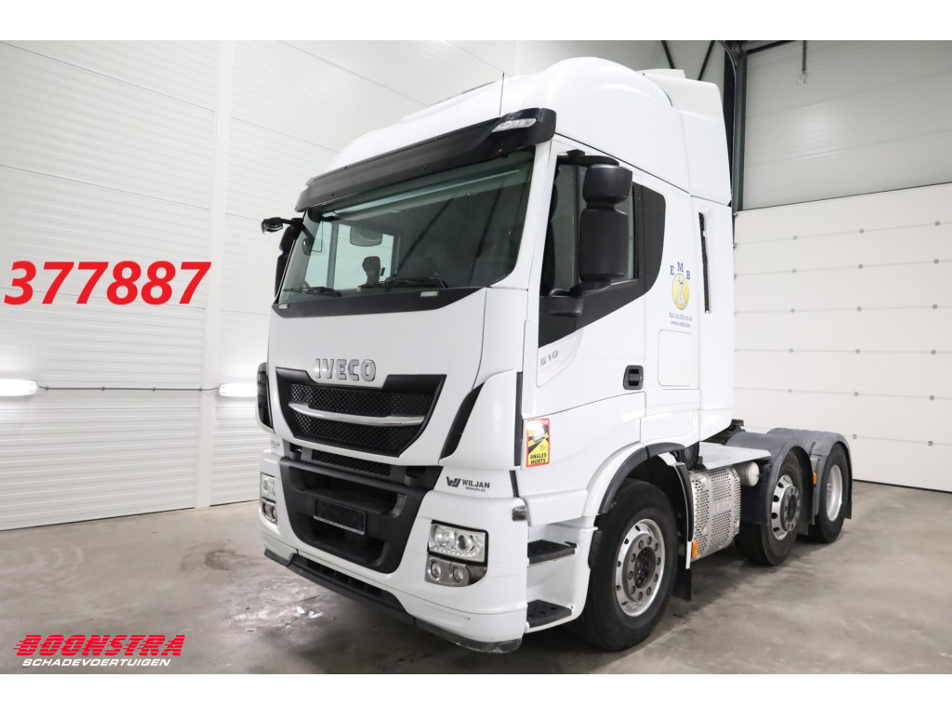 Iveco  Stralis Stralis 510 Hydrauliek PTO Alcoa ACC 6X2 390.374 km!