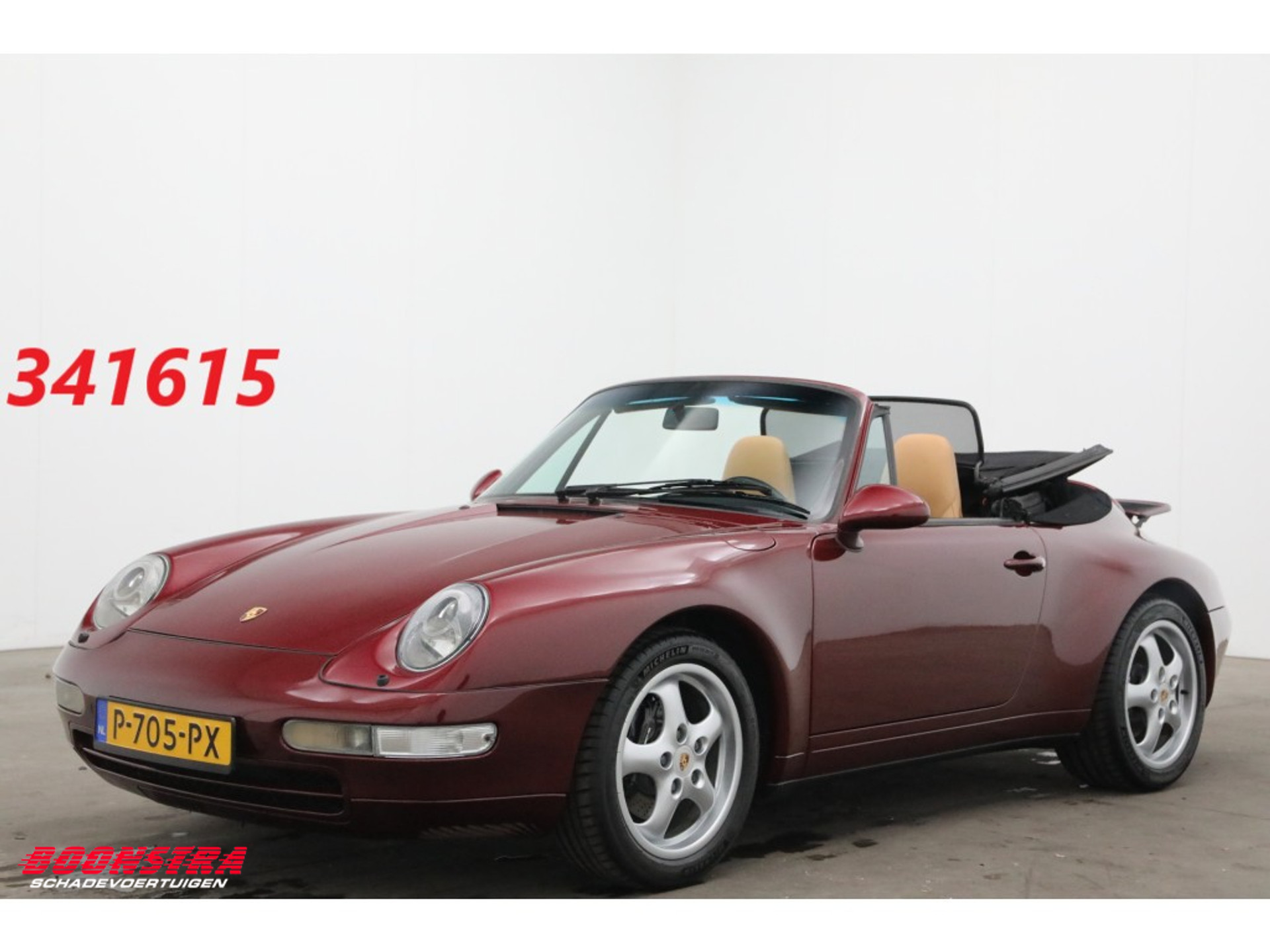 Porsche 911 993 Cabrio 3.6 Aut. Leder Airco Cruise