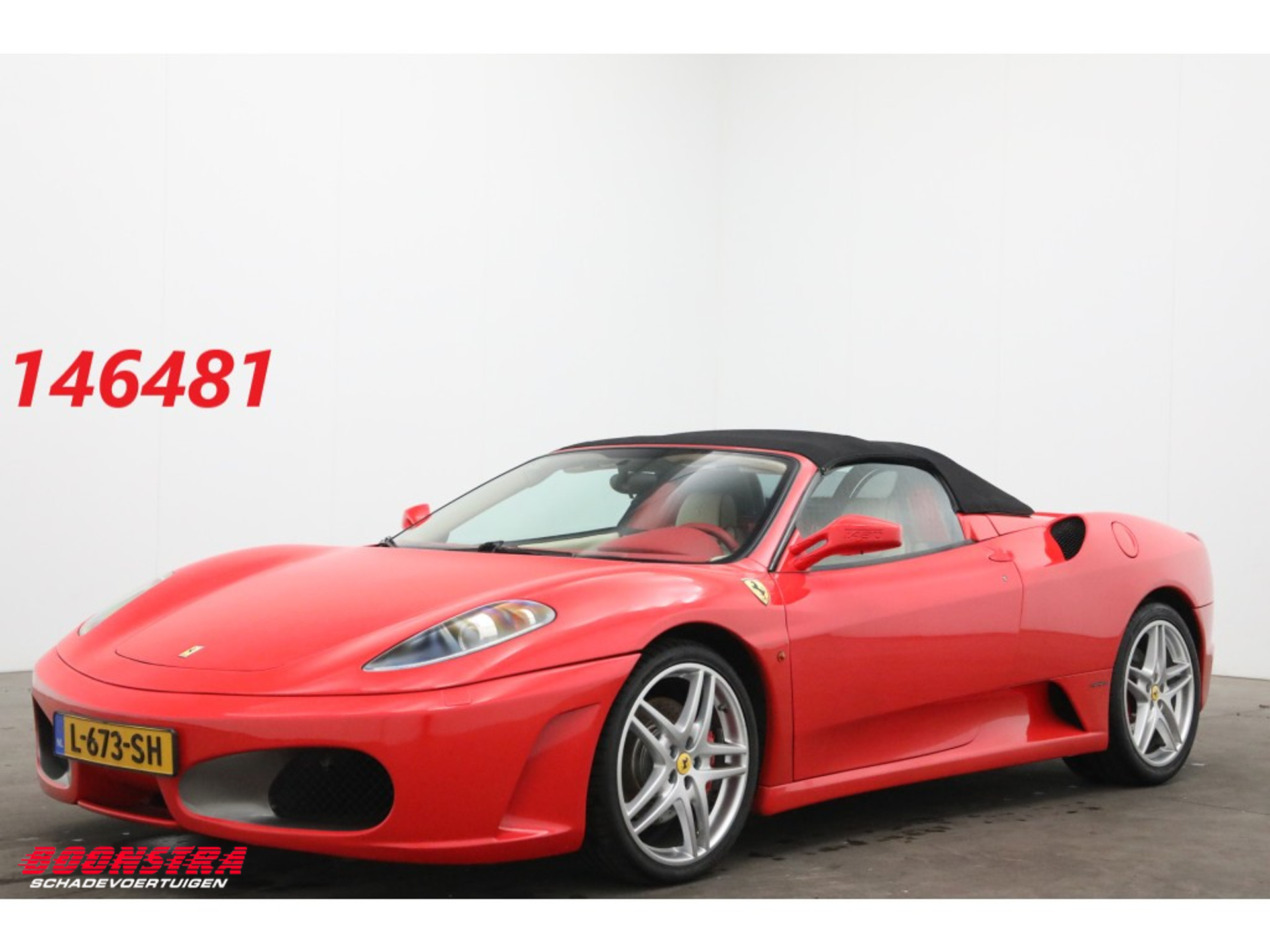 Ferrari F430 Spider F1 Leder Clima