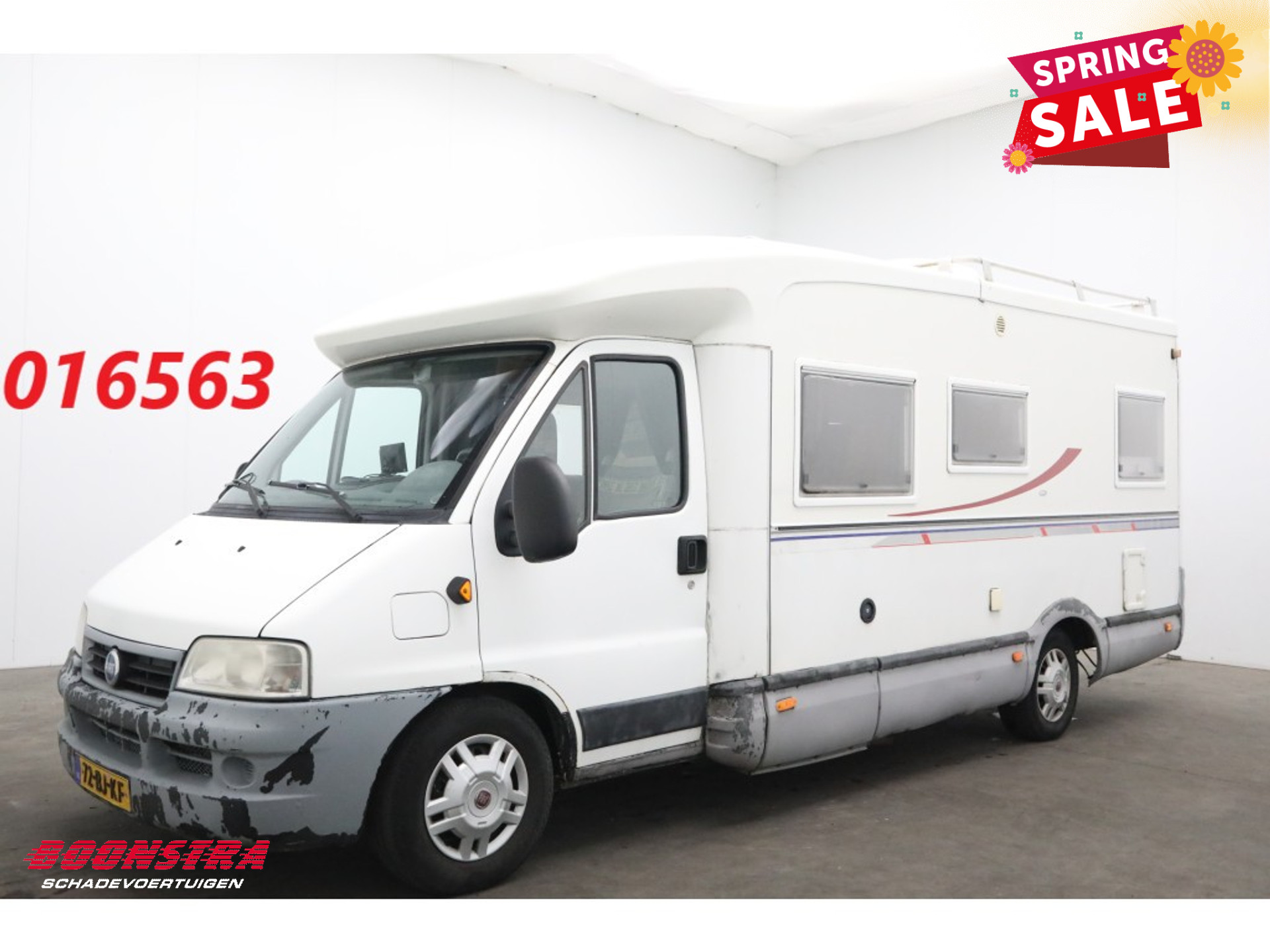 Chausson  Allegro 2.8 JTD Solar Dakairco Frans Bed Oven