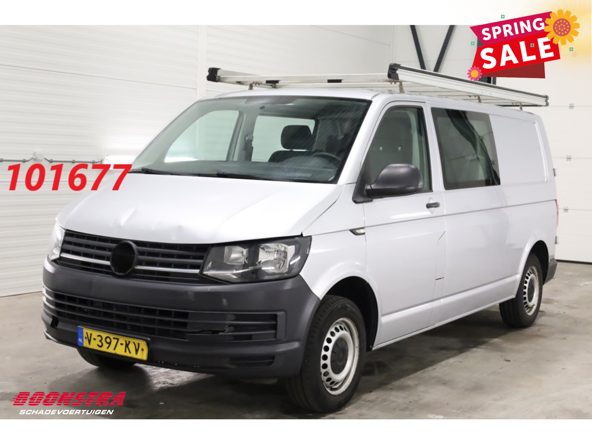Volkswagen Transporter 2.0 TDI L2-H1 DC 5-Pers Airco Cruise AHK 139.340 km!