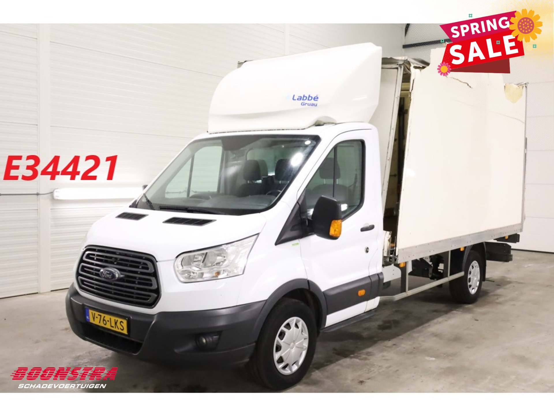 Ford Transit 350 2.0 TDCI LBW Bak-Klep Dhollandia Airco Cruise