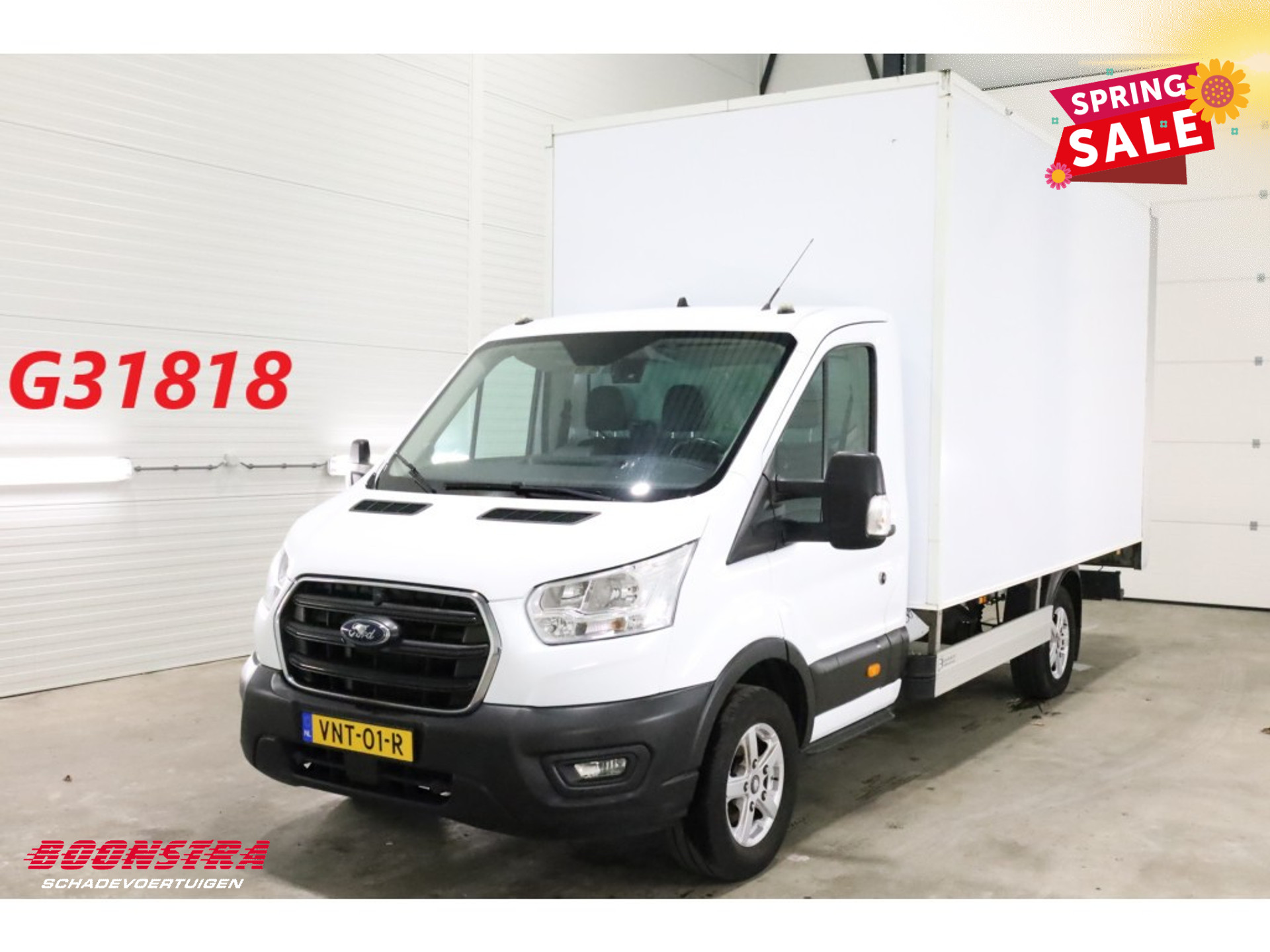 Ford Transit 350 2.0 TDCI LBW Bak-Klep Dhollandia Airco Cruise